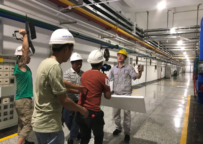 官地水力發電廠現場拍攝花絮